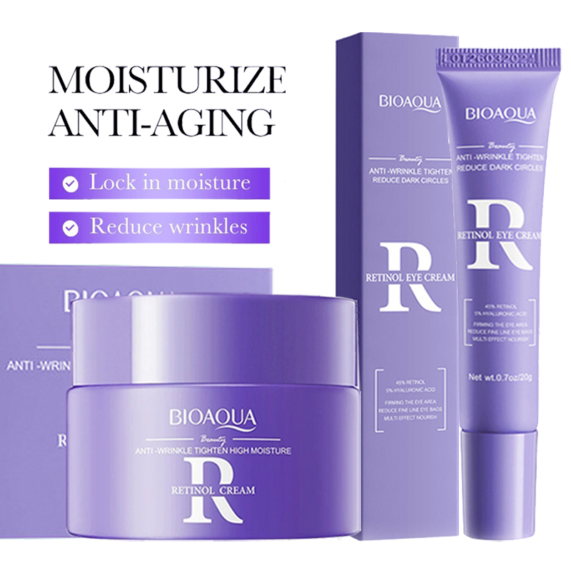 Skincare Whitening - BIOAQUA Retinol Huidverzorgingssets Hydraterende Hydraterende Gezichtscrème