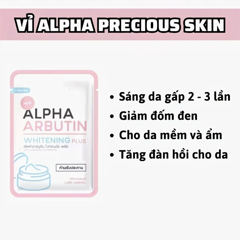 Alpha Arbutin Serum - ﻿ ﻿ Vietnam Trang Da Alpha
