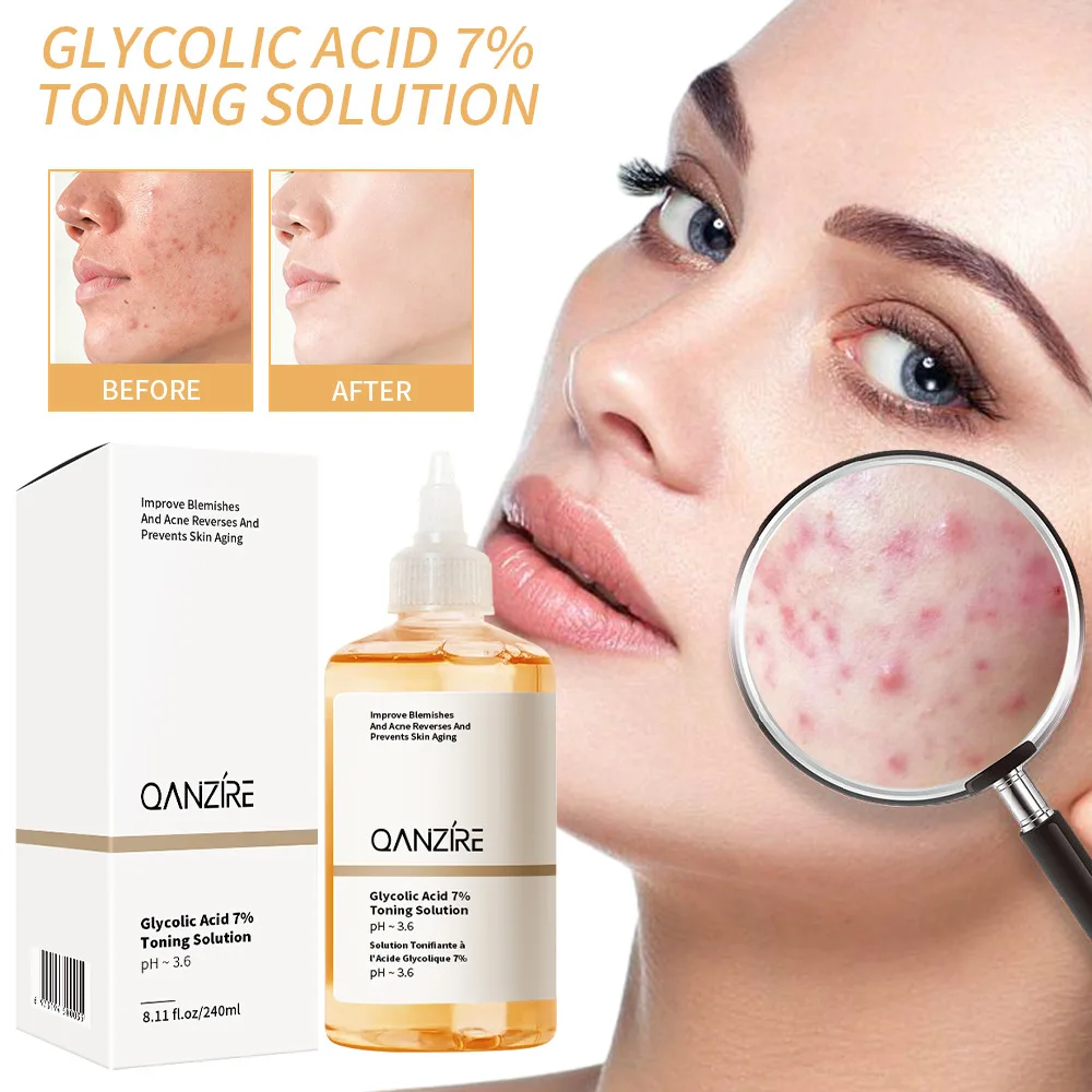 Lactic Acid Toner - 240ML Glycolzuur 7% Exfoliërende Toner Toning