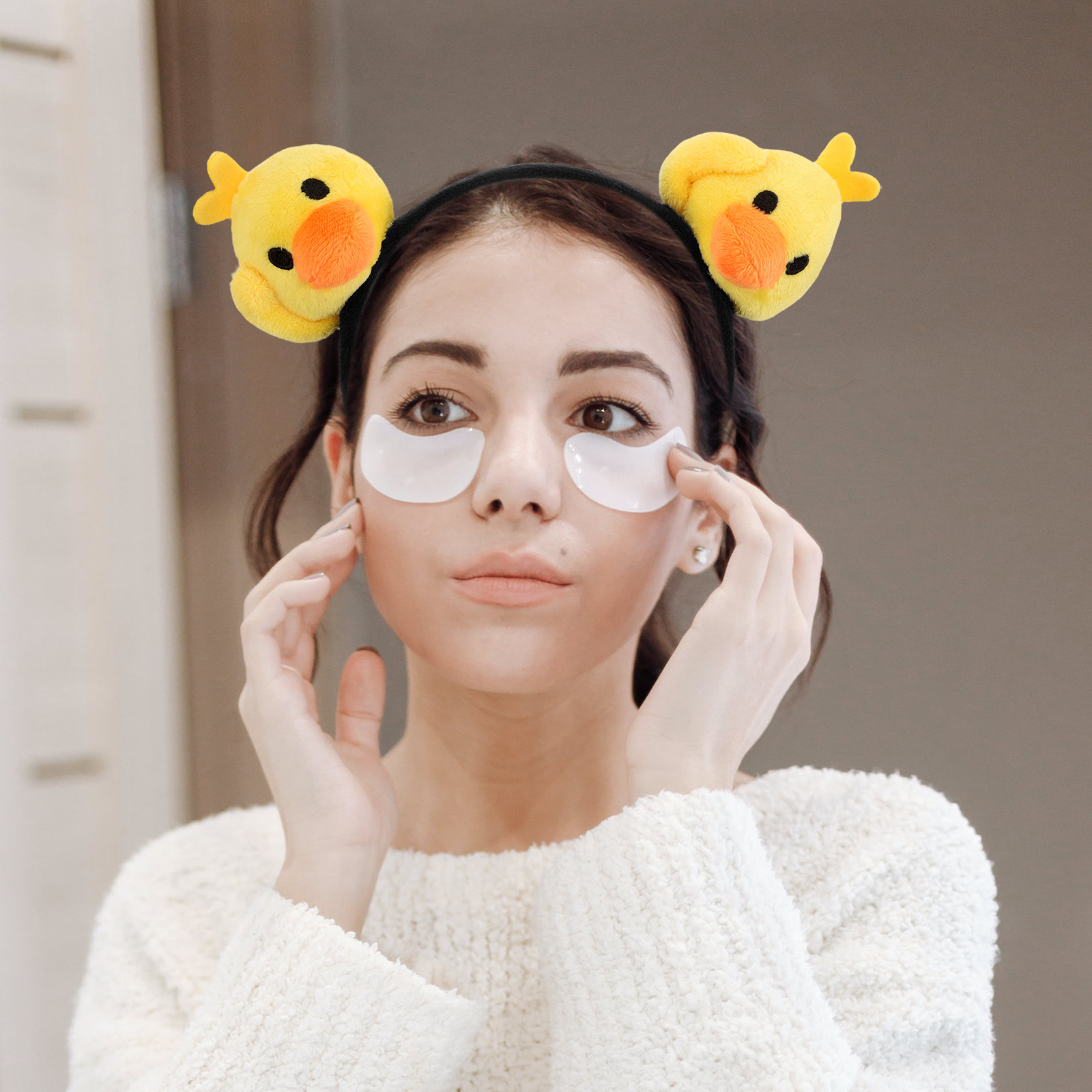 Schattige gele eend cartoon ha - Skincare Animate recensie en prijs