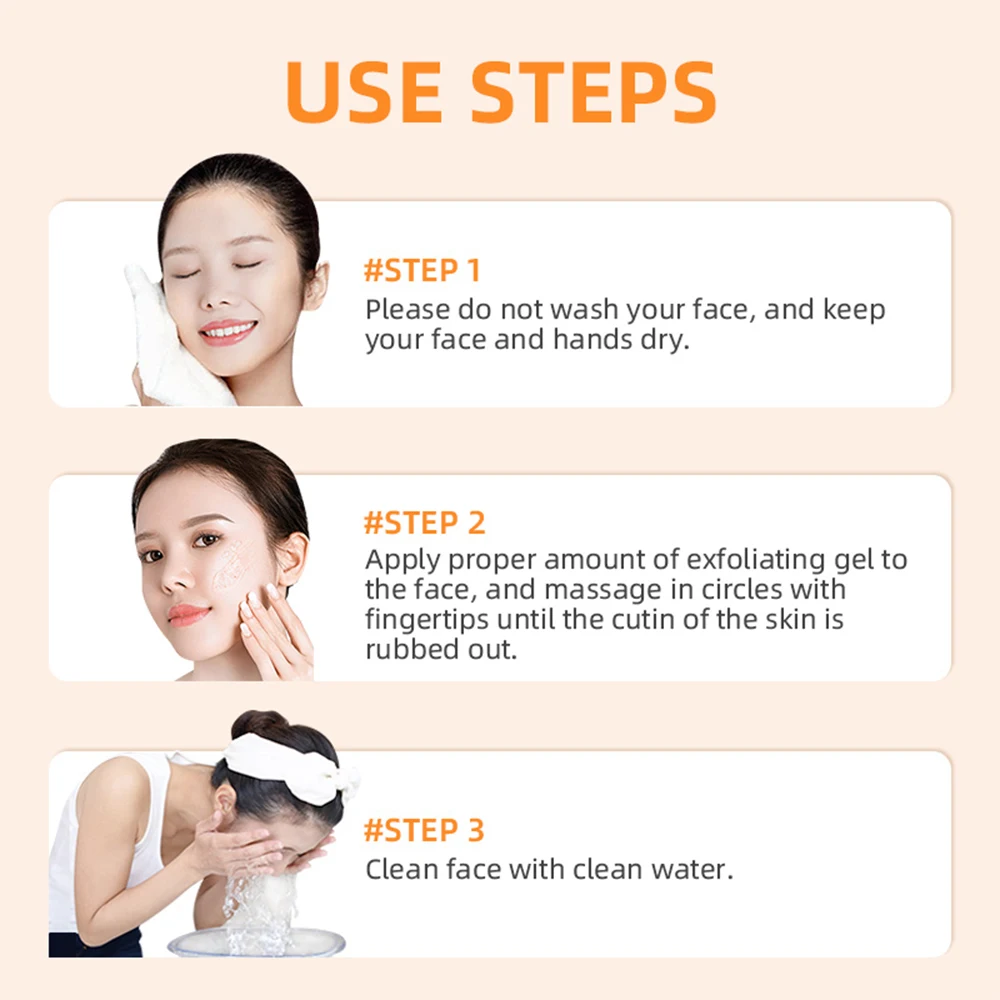 Oranje Exfoliërende Gel Dode S - Skincare Whitening recensie en prijs