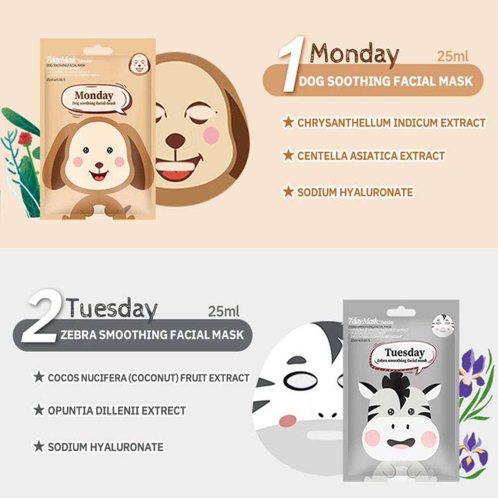 1/7 stuks gezichtsmasker diep  - Skincare Animate recensie en prijs