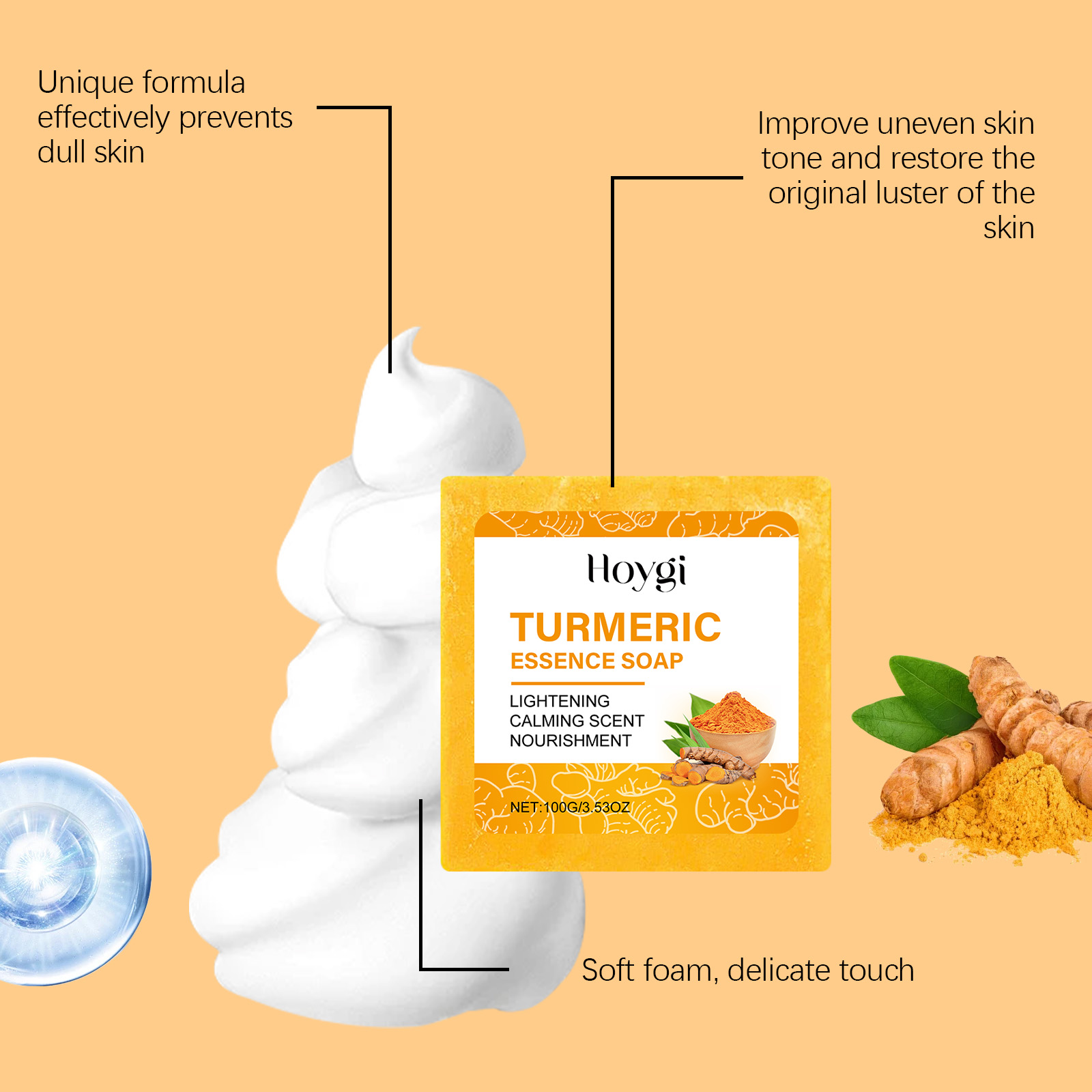 Kurkuma Huidverzorging Set Lic - Skincare Whitening recensie en prijs