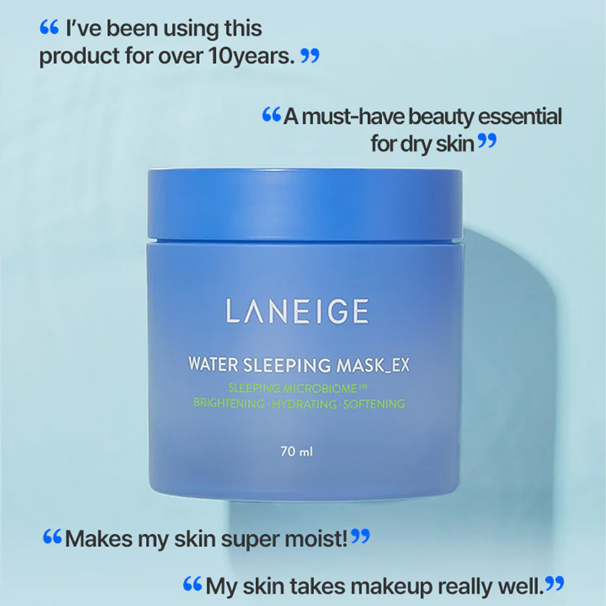 LANEIGE Water Sleeping Mask 70 - Skincare Laneige recensie en prijs