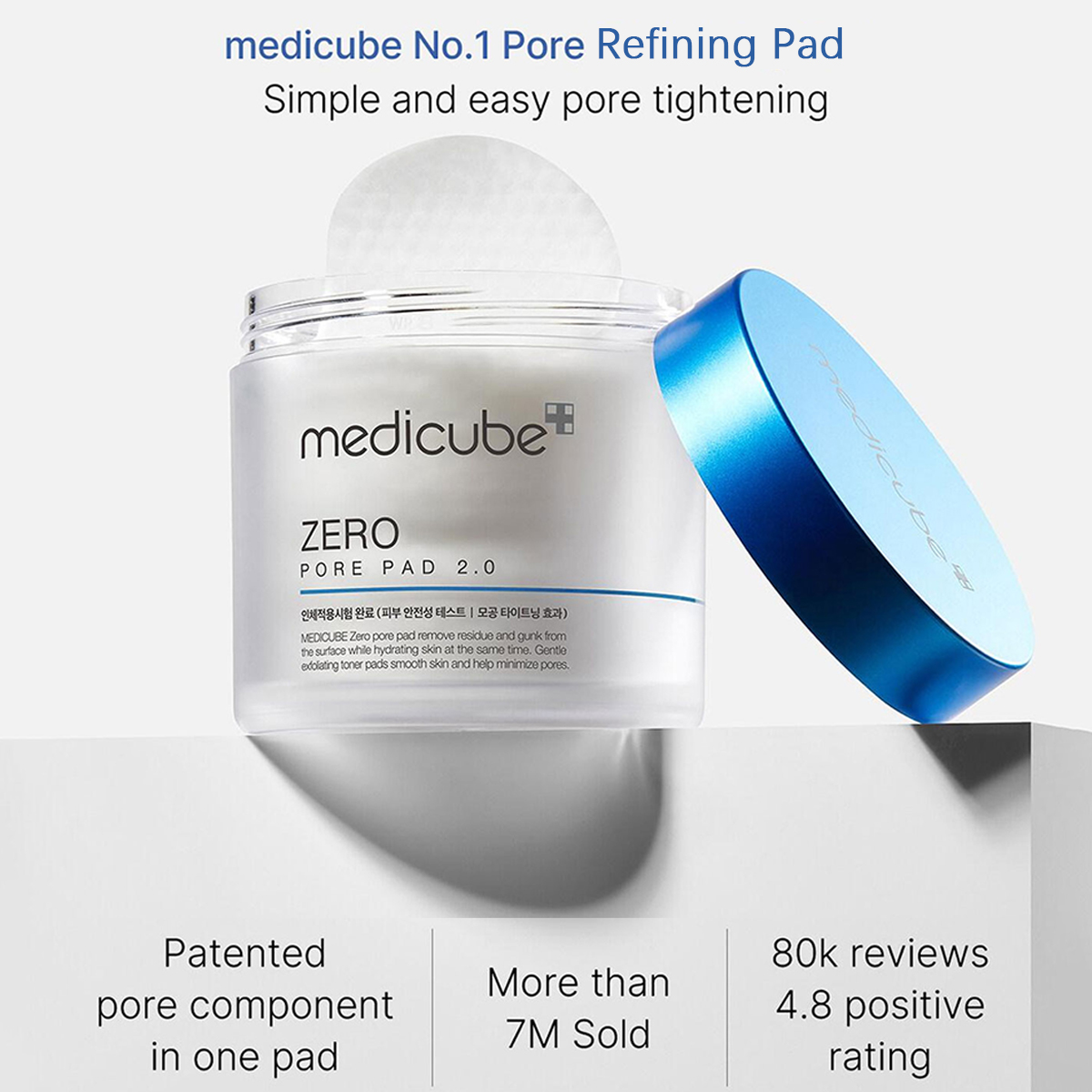 Medicube ZERO PORE PAD 2.0, Vo - Skincare Laneige recensie en prijs